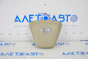 Nissan Murano Z51 09-14 driver's steering wheel airbag, beige, rusty squib