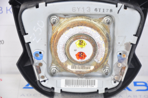 Airbag in steering wheel driver Nissan Murano z50 03-07 black, rusty pyropatron, scratches