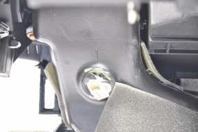 Torpedo front panel without AIRBAG Lincoln MKZ 13-20 black THX, scratches