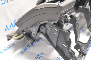 Torpedo front panel without AIRBAG Lincoln MKZ 13-20 black THX, scratches, butt, without plugs