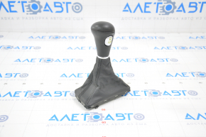 Audi Q5 8R 09-17 gear knob, black leather