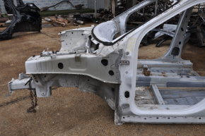 Front left quarter Ford Explorer 16-19 on the body, white