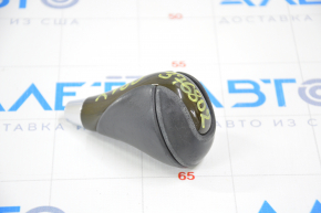 Gear knob Lexus ES300h ES350 13-18 leather black, wood grain, worn leather
