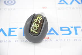 Gear knob Lexus ES300h ES350 13-18 leather black, wood grain, worn leather, scratch on the overlay