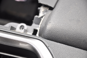 Torpedo front panel with AIRBAG Ford Ecosport 18-22 keyless black, scratches