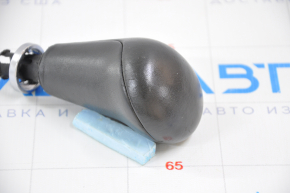 Gear knob Audi Q5 8R 09-17 leather black, without cover, scratches