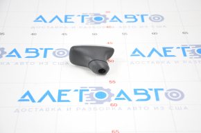 Gear knob Lexus CT200h 11-13 black rubber, chrome trim, scratches on chrome