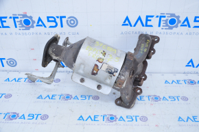 Front exhaust manifold with catalytic converter Ford Explorer 16-19 3.5 studs cut