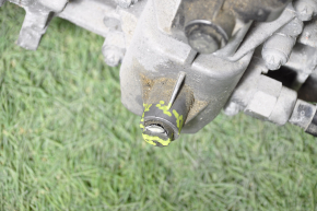 Manual transmission assembly Jeep Compass 17-20 2.4 C635 FWD 6st 37k, plug crack