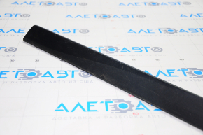 Door sill trim front left outer Toyota Prius V 12-17 black, scratches