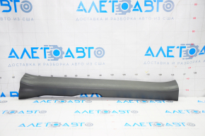 Door sill trim front left Toyota Prius 50 16-22 black, scratches