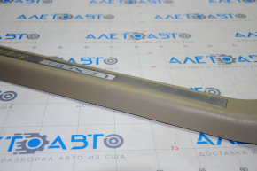 Door sill trim with illumination front left Lexus RX300 RX330 RX350 RX400h 04-08 beige, bumps, scratches