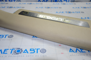 Door sill trim front left Lexus RX350 RX450h 10-15 beige, rubbed, bumps