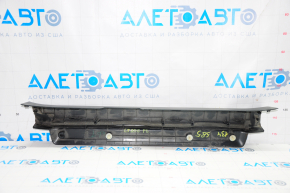 Door sill trim front left Lexus CT200h 11-17 black, worn