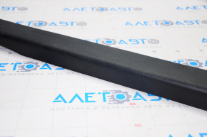 Door sill trim front left inner Toyota Camry v55 15-17 usa black broken crepe, scratches
