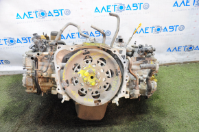 Engine Subaru Forester 14-18 SJ 2.5 FB25 automatic transmission 168k, 7/10, crack in the top cover
