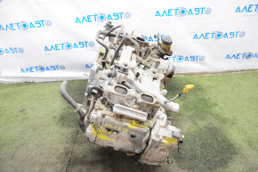 Engine Subaru Forester 14-18 SJ 2.5 FB25 automatic transmission 168k, 7/10, crack in the top cover