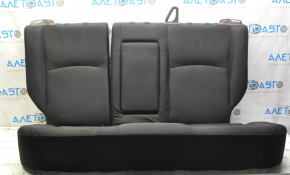 Rear row of seats 2 row Mitsubishi Outlander Sport ASX 13-15 cloth black, without headrests, defect on seat