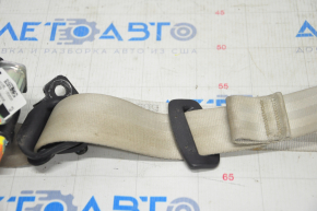 Seat belt 2 row left Volvo XC90 16-23 gray, dry cleanable