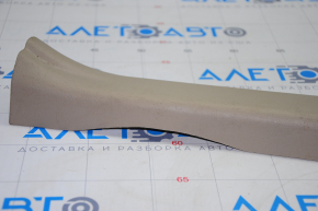 Door sill trim inner front left Toyota Camry v50 12-14 usa beige, broken crepe, scratches