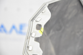 Front bare bumper Volvo XC90 16-19 for headlight washer and park assist, beige, broken, pressed, scratch