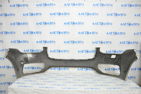Front bare bumper Volvo XC90 16-19 for headlight washer and park assist, beige, broken, pressed, scratch