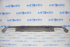Rear bumper trim lower Volvo XC90 16-21 under chrome tips without towbar, under parking sensors, scratches