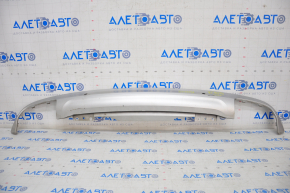 Rear bumper trim lower Volvo XC90 16-21 under chrome tips without towbar, under parking sensors, scratches