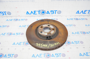 Front left brake disc Volvo XC90 16-24 345/30mm