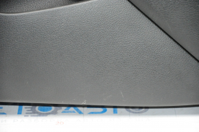 Door trim card rear right Ford Focus mk3 15-18 black with black insert cloth, under tweeter, scratches