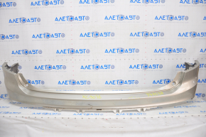 Rear bumper bare upper part Volvo XC90 16-19 for car parking, beige, break fastened, pressed