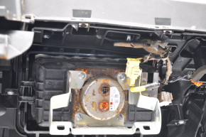 Torpedo front panel with AIRBAG Nissan Altima 19-22 S abrasions, rusty squib