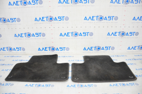 Set of floor mats Volvo XC90 16-18 for 3rd row, cloth black