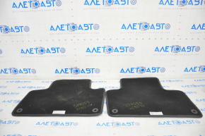 Set of floor mats Volvo XC90 16-18 for 3rd row, cloth black