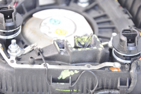 Airbag in steering wheel driver Ford Escape MK3 13-15 black, broken fastener, dented emblem