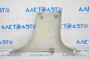 Center pillar trim lower left Volvo XC90 16-23 gray, scratches