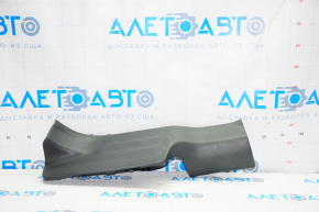 Door sill trim inner rear left Nissan Rogue 14-20 black, scratches