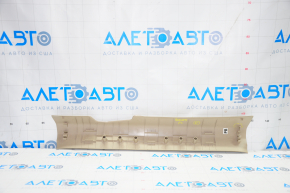 Door sill trim inner front left Nissan Rogue 14-20 beige, broken fastener
