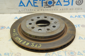 Brake disc rear right Cadillac CTS 14-19 22mm