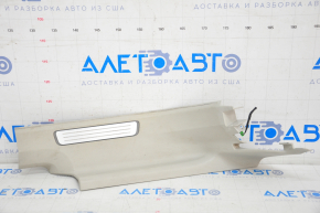Door sill trim rear right inner Volvo XC90 16-23 with backlight, gray, scratches