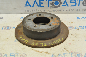 Brake disc rear left Chrysler 200 11-14 10mm