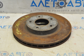 Brake disc front right Chrysler 200 11-14 25mm, rusty