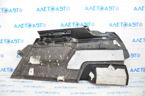 Left arch trim Volvo XC90 16-22 for 3rd row, with cup holder, gray, chemically treated, no fragment