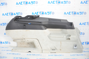 Left arch trim Volvo XC90 16-22 for 3rd row, with cup holder, gray, chemically treated, no fragment