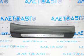 Door sill trim front left Infiniti QX50 19-20 black, scratches