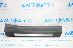 Door sill trim front left Infiniti QX50 19-20 black, broken fastener, peeled chrome, scratches
