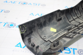Door sill trim front left Infiniti QX50 19-20 black, broken fastener, peeled chrome, scratches