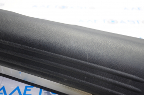 Door sill trim front left Infiniti QX50 19-20 black, broken fastener, peeled chrome, scratches