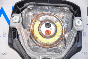 Airbag in steering wheel driver Lexus IS250 IS300 IS350 06-12 black, rust pyropater, chrome finish