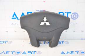 Mitsubishi Galant 2007-2012 driver's steering wheel airbag, black